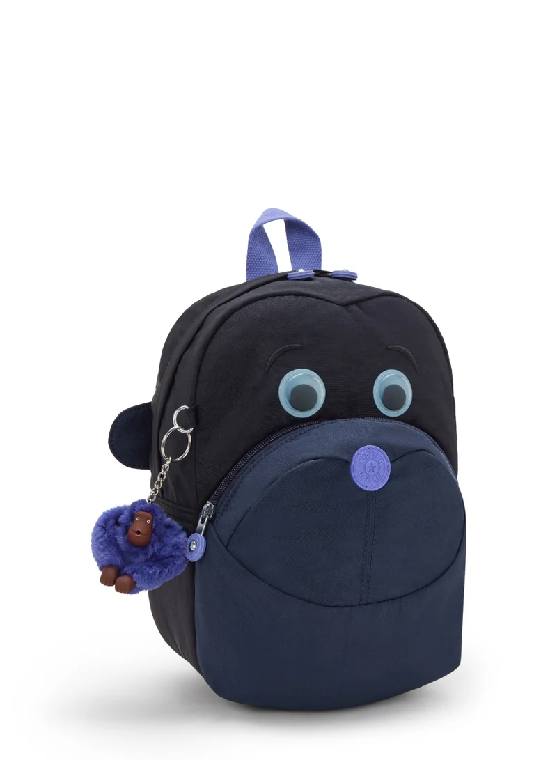 Kipling Faster Kids New Term School Backpack with Padded Straps, 7L, 0.26Kg - True Block (Mixed Colors)