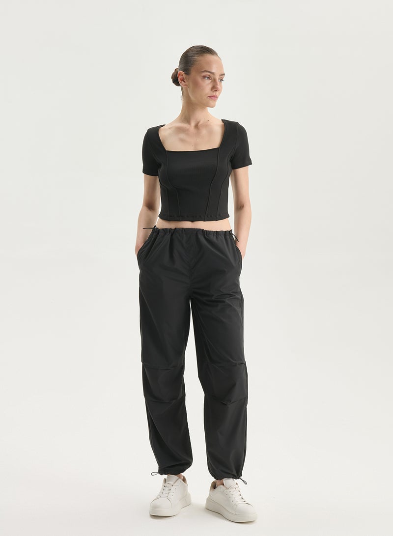 XSIDE Elastic Waist Women's Jogger Trousers - Image 1