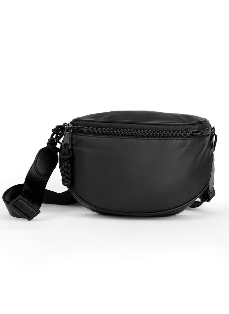 كوب حقيبة كروس للجنسين عملية  - أسود - Image 2