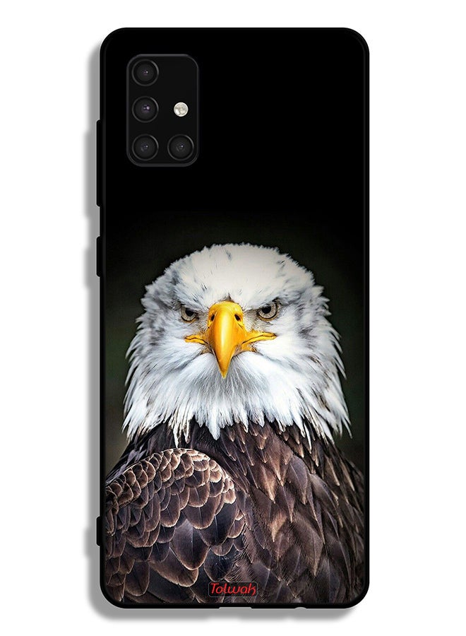 Tolwak Samsung Galaxy A71 4G Protective Case Cover Eagle - Image 1