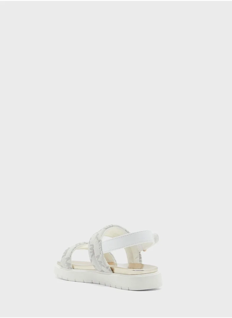 Michael Kors Youth Gwendolyn 2 Velcro Sandals