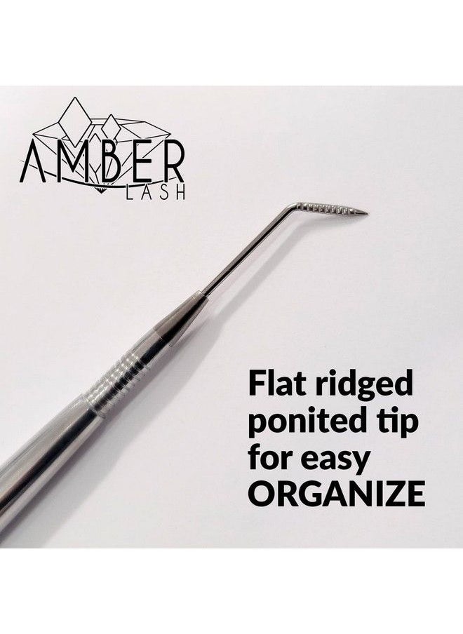 Amber Lash - Eyelash Lift Perm Tool Eyelash Separator Stainless Steel Lash Lift Tool With Separation Comb Stick For Eyelash Extensions Supplies (Perm Rake) - Image 1
