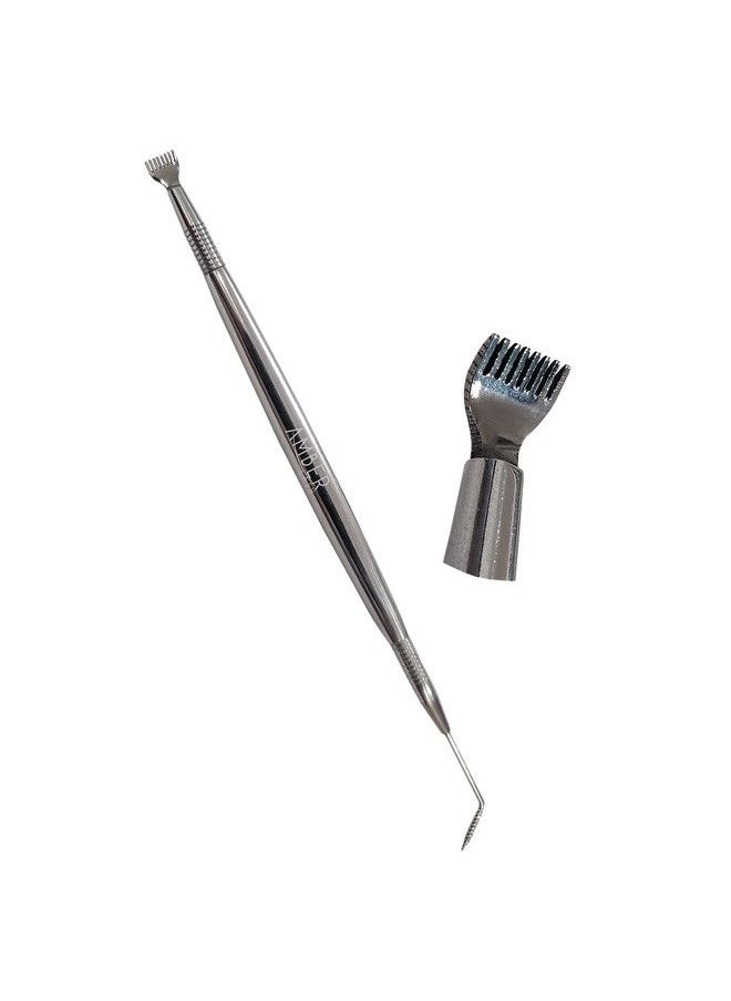 Amber Lash Eyelash Lift Perm Tool Eyelash Separator Stainless Steel Lash Lift Tool With Separation Comb Stick For Eyelash Extensions Supplies (Perm Rake)  - Image 1