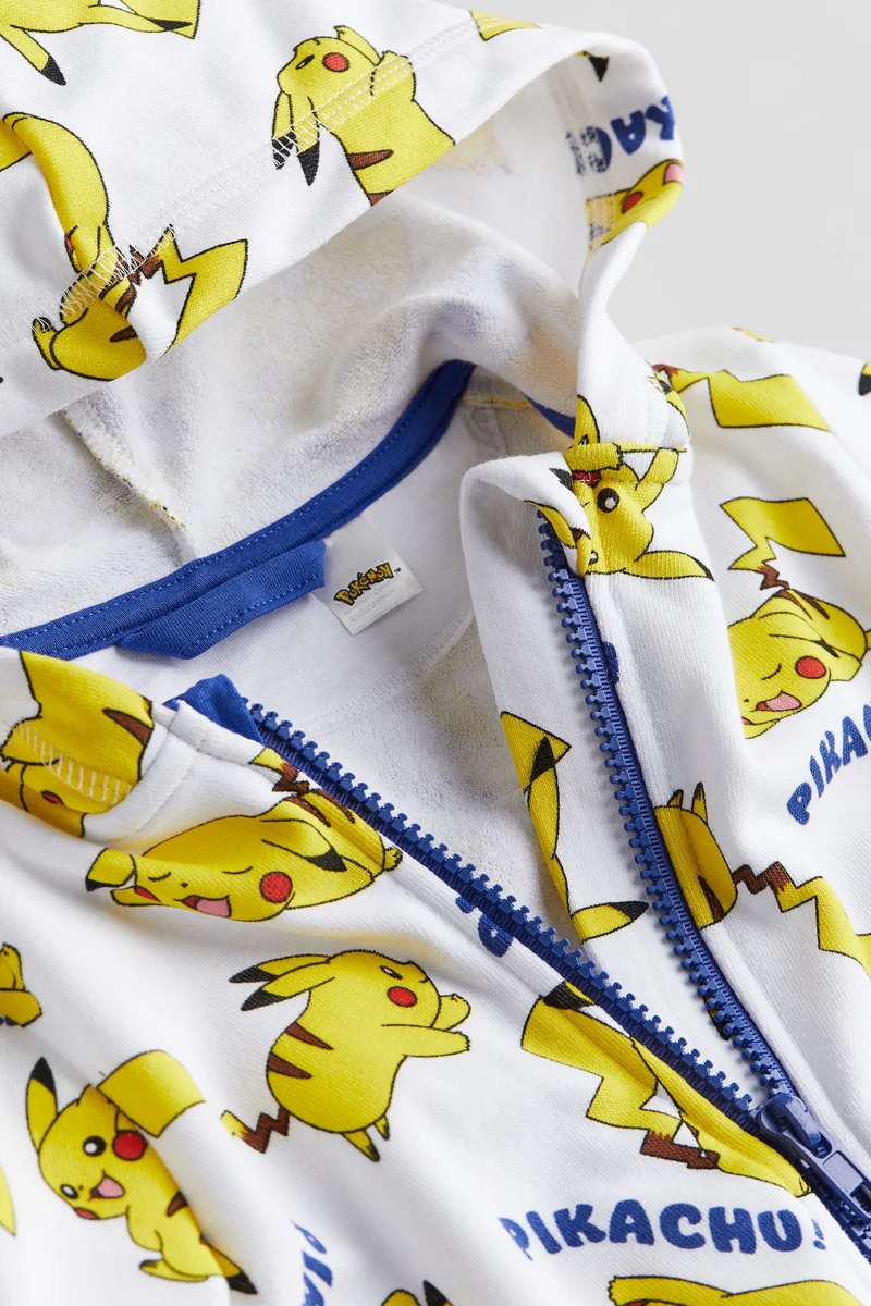 H&M Kids Pokemon Print Zip Through Hoodie