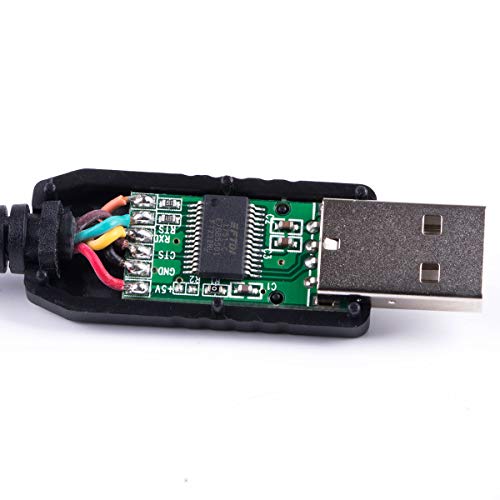 Suamdoen FT232RL USB to Serial TTL 3.3V UART Level Converter Cable 6 Way Pin 0.1 Pitch Terminated, Works Galileo Gen2 Boards/BeagleBone Black/Minnowboard Max More 6FT Compatible TTL-232R-3V3 - Image 4