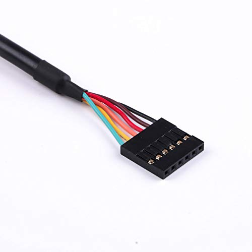 Suamdoen FT232RL USB to Serial TTL 3.3V UART Level Converter Cable 6 Way Pin 0.1 Pitch Terminated, Works Galileo Gen2 Boards/BeagleBone Black/Minnowboard Max More 6FT Compatible TTL-232R-3V3 - Image 3