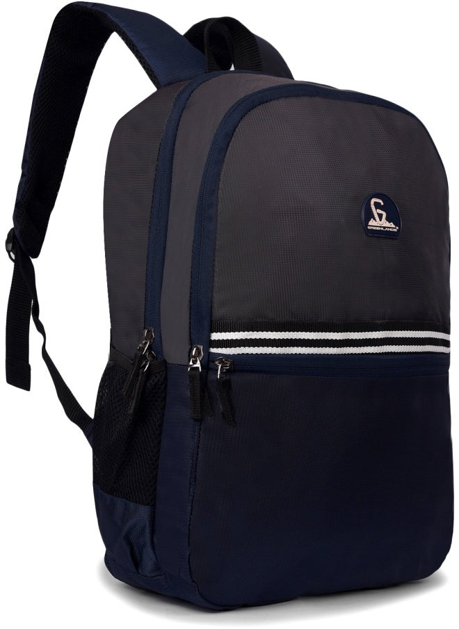 GREENLANDS Backpack Gnl Stria Gry/Nvy  - Image 2
