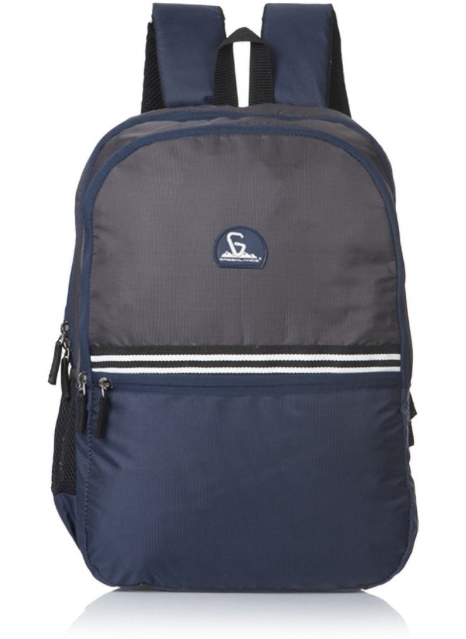GREENLANDS Backpack Gnl Stria Gry/Nvy  - Image 1