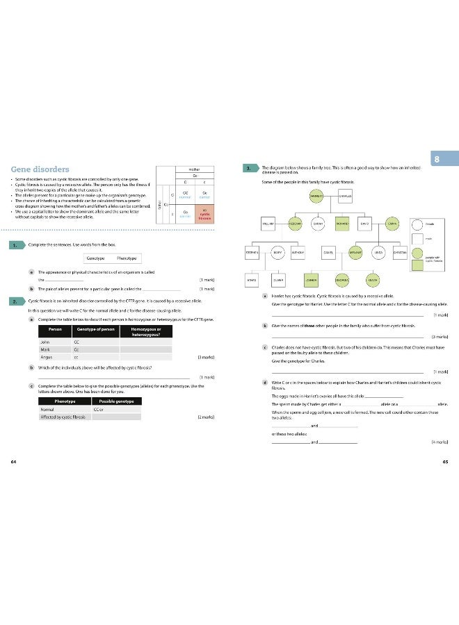 AQA GCSE 9-1 Biology for Combined Science Foundation Support Workbook - Image 5