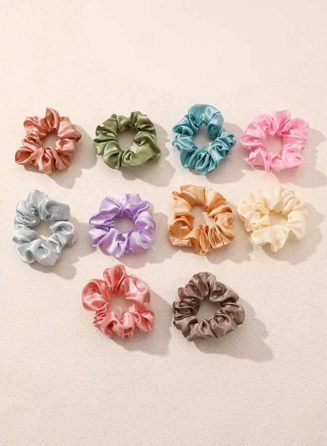 تايك تو طقم سكرانشي ساتان 10 قطع