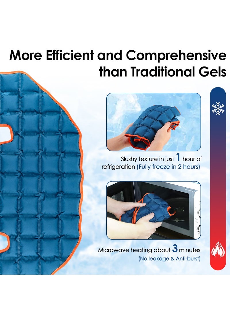 general Shoulder and back fatigue relief ice pack multi-compartment self-absorbing water ice pack suitable for hot and cold compress portable - Image 3
