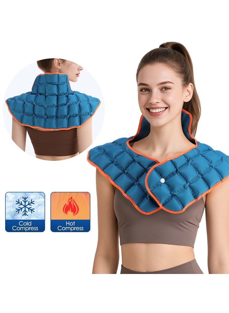 general Shoulder and back fatigue relief ice pack multi-compartment self-absorbing water ice pack suitable for hot and cold compress portable - Image 2