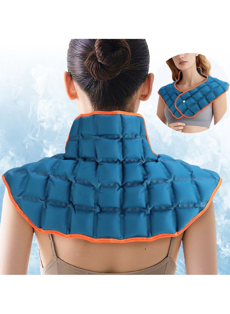 general Shoulder and back fatigue relief ice pack multi-compartment self-absorbing water ice pack suitable for hot and cold compress portable - Image 1