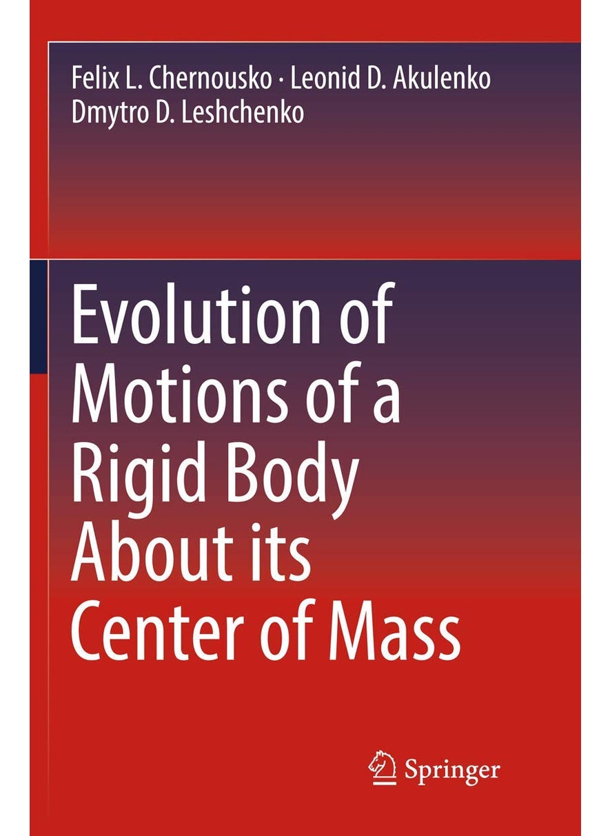Evolution of Motions of a Rigid Body About its Center of Mass 