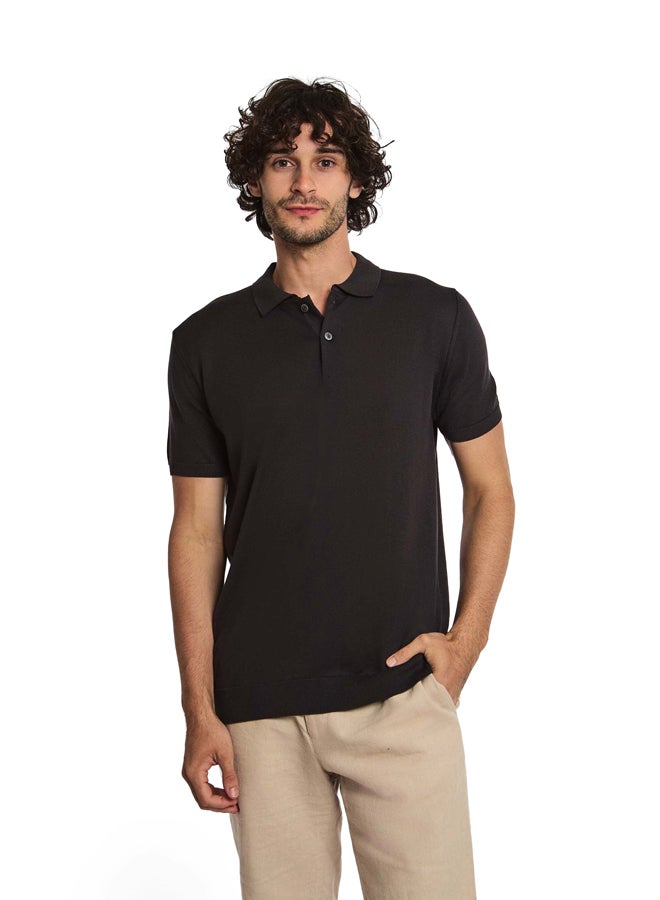 DALYDRESS Fancy Regular Fit Sweater Polo Shirt - Image 1