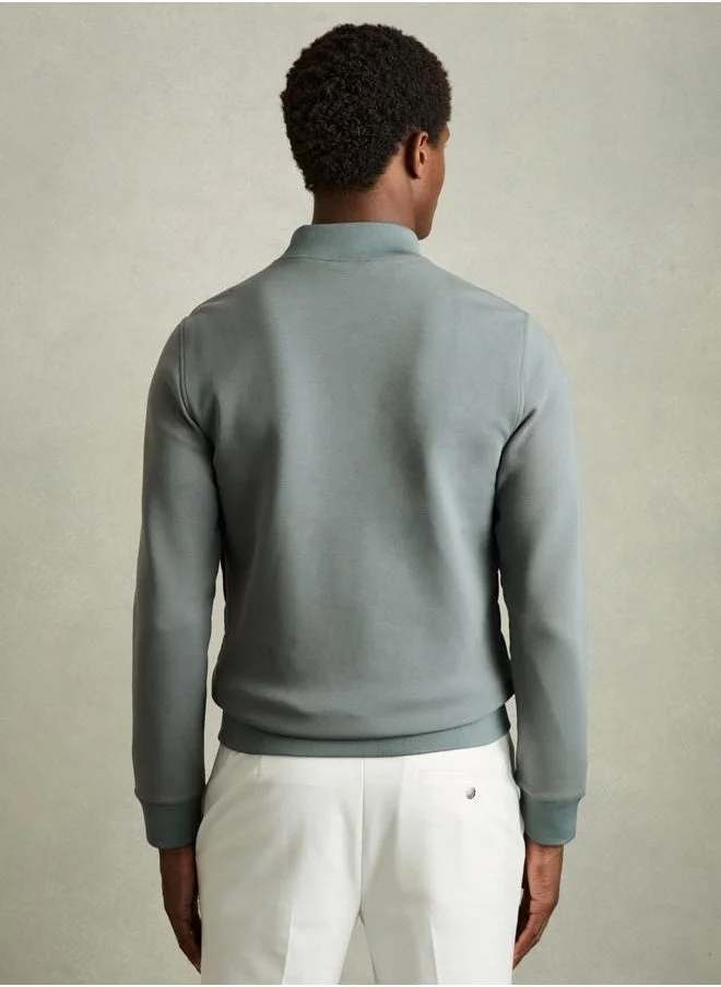 REISS Ls Interlock Quilted Funnel Hybrid