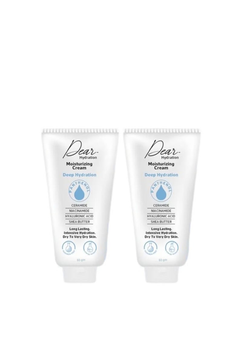 DEAR Hydration moisturizing cream deep hydration 60g 1+1