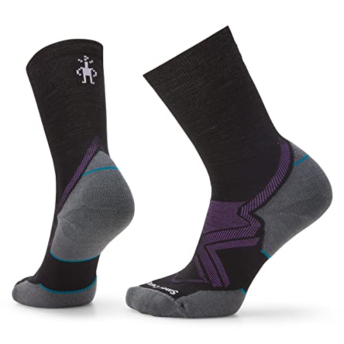 Smartwool Women's Run Cold Weather Targeted Cushion Crew Black S - Image 1