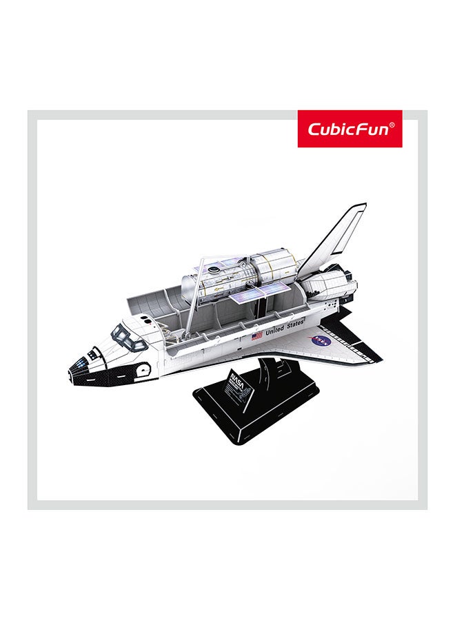 CubicFun NASA Series Space Shuttle Discovery Papercraft Model Craft No Glue Assembly 3D Puzzle for Adults Children Building Time 3 Hours 126 pieces (DS1057h) - Image 4