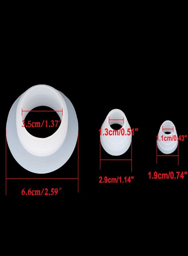 Bandelt 6 pcs Hookah Grommets Set Silicone Rubber Hookah Hose/Bowl/Base Grommets for Shisha Hookah Water Pipe Sheesha Chicha Narguile Accessories - Image 2