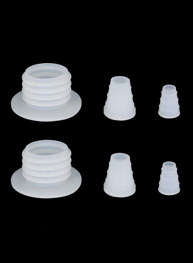 Bandelt 6 pcs Hookah Grommets Set Silicone Rubber Hookah Hose/Bowl/Base Grommets for Shisha Hookah Water Pipe Sheesha Chicha Narguile Accessories - Image 1