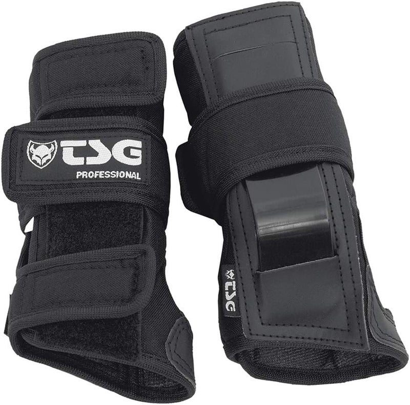 TSG Professional Wristguard, Ergonomic Splint, Palm, Wrist Support, Hardshell, Snowboarding, Skiing, Downhill, Skateboarding, Swiss Design, Black - Image 1