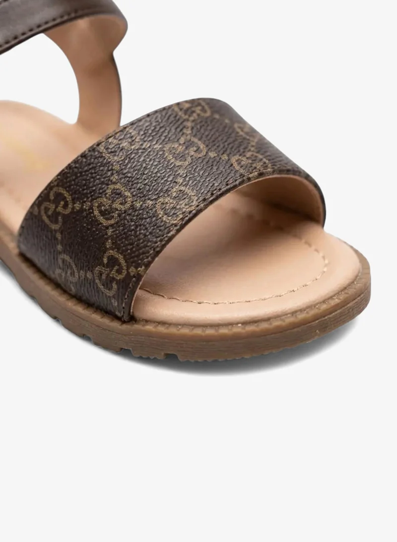 Geoomnii Beige Infant Girls’ Sandals with Backstrap – Soft, Comfortable & Secure Fit for Women | Best Price UAE