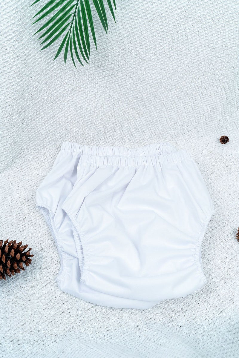 Generic Thin Adult Washable Diapers for Elderly Incontinence Diapers Underpants Washable Leak-proof Adult Diapers Diapers White 