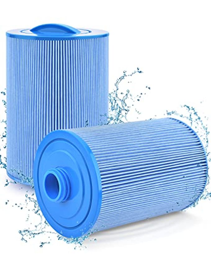 PACETAP Spa Filter Replacement for Pleatco PWW50P3 Unicel 6CH940 Filbur FC0359 Waterways 8170050 2 Pack 1 12 Coarse Thread Spa Hot Tub Filter for Waterway Vita Aber Viking Premium Blue
