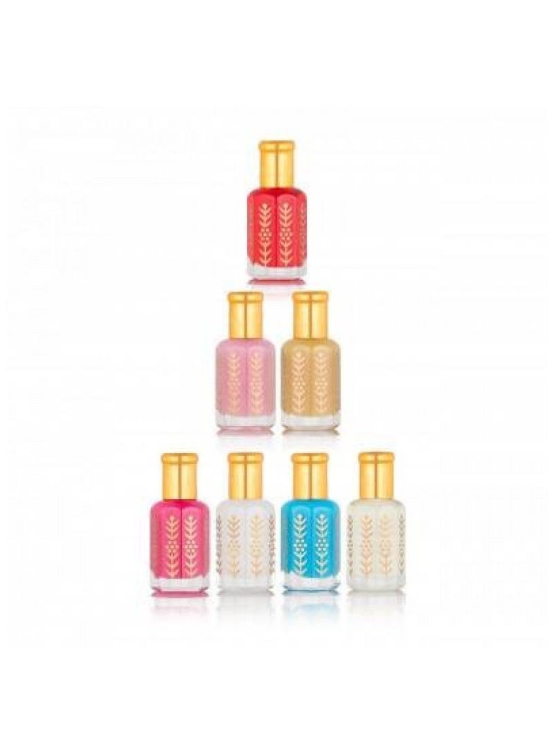 Generic Set of 7 concentrated scents for unisex - Tola 12 ml 