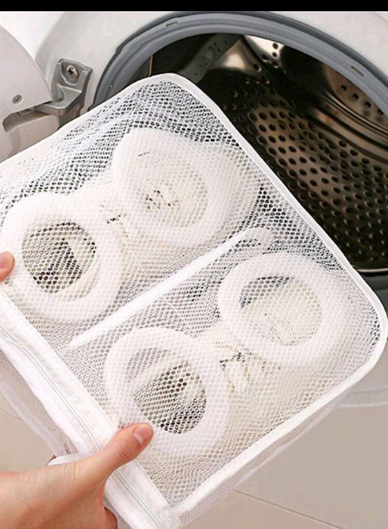 Shoes Laundry Wash Bag Receive Washing Machine Shoes Bag Travel Shoe Protector Storage Bag Clothes Shoes Laundry Drying Organizer Bag Lingerie Washing Bags  - Image 1