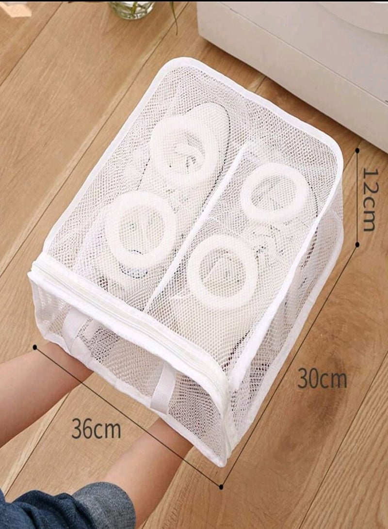 Shoes Laundry Wash Bag Receive Washing Machine Shoes Bag Travel Shoe Protector Storage Bag Clothes Shoes Laundry Drying Organizer Bag Lingerie Washing Bags  - Image 2