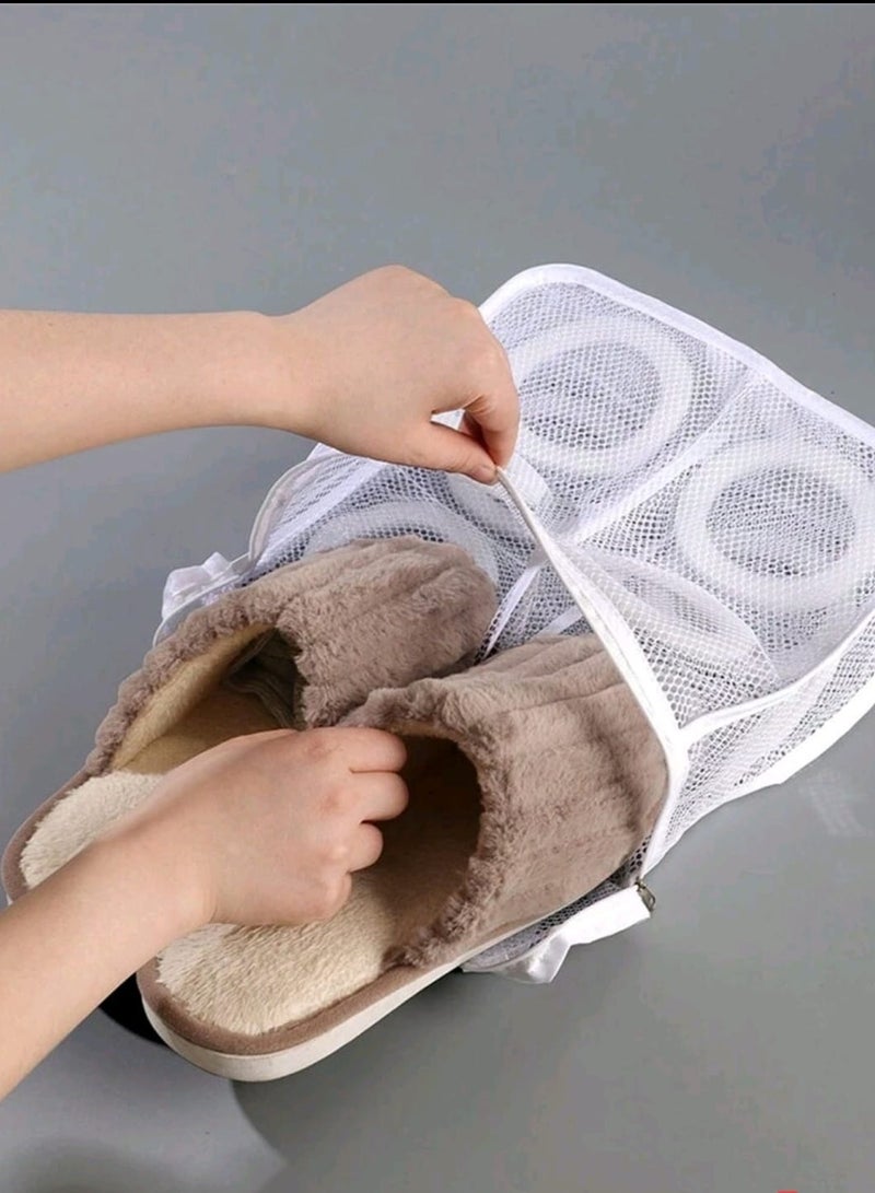 Shoes Laundry Wash Bag Receive Washing Machine Shoes Bag Travel Shoe Protector Storage Bag Clothes Shoes Laundry Drying Organizer Bag Lingerie Washing Bags  - Image 3