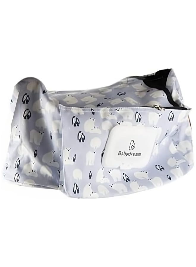 إيروريكس حقيبة تخزين متعددة الوظائف للأم والطفل مع حاملات أكواب ومنظم لعربة الأطفال وحفاضات الأطفال المقاومة للماء - Image 1