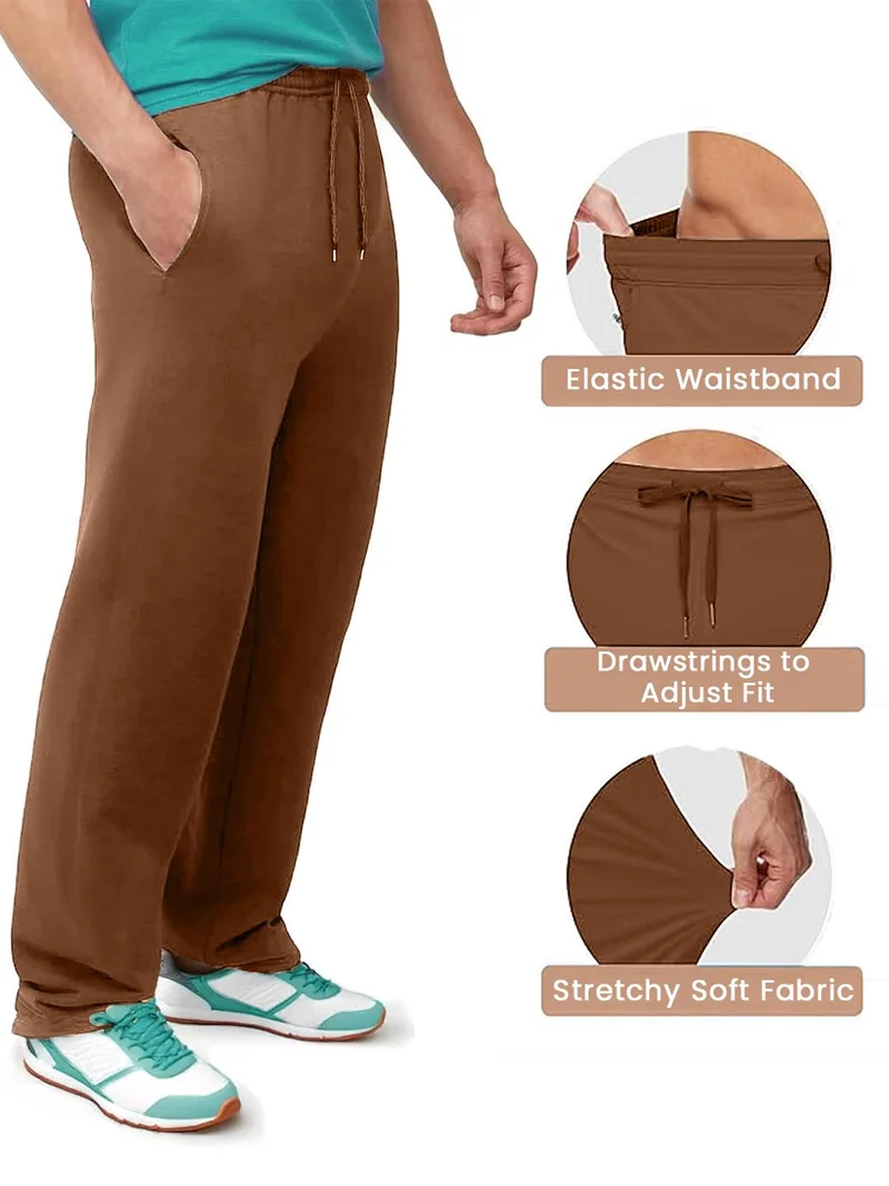 NOBERO  Brown Joggers for Men for Men | Best Price UAE