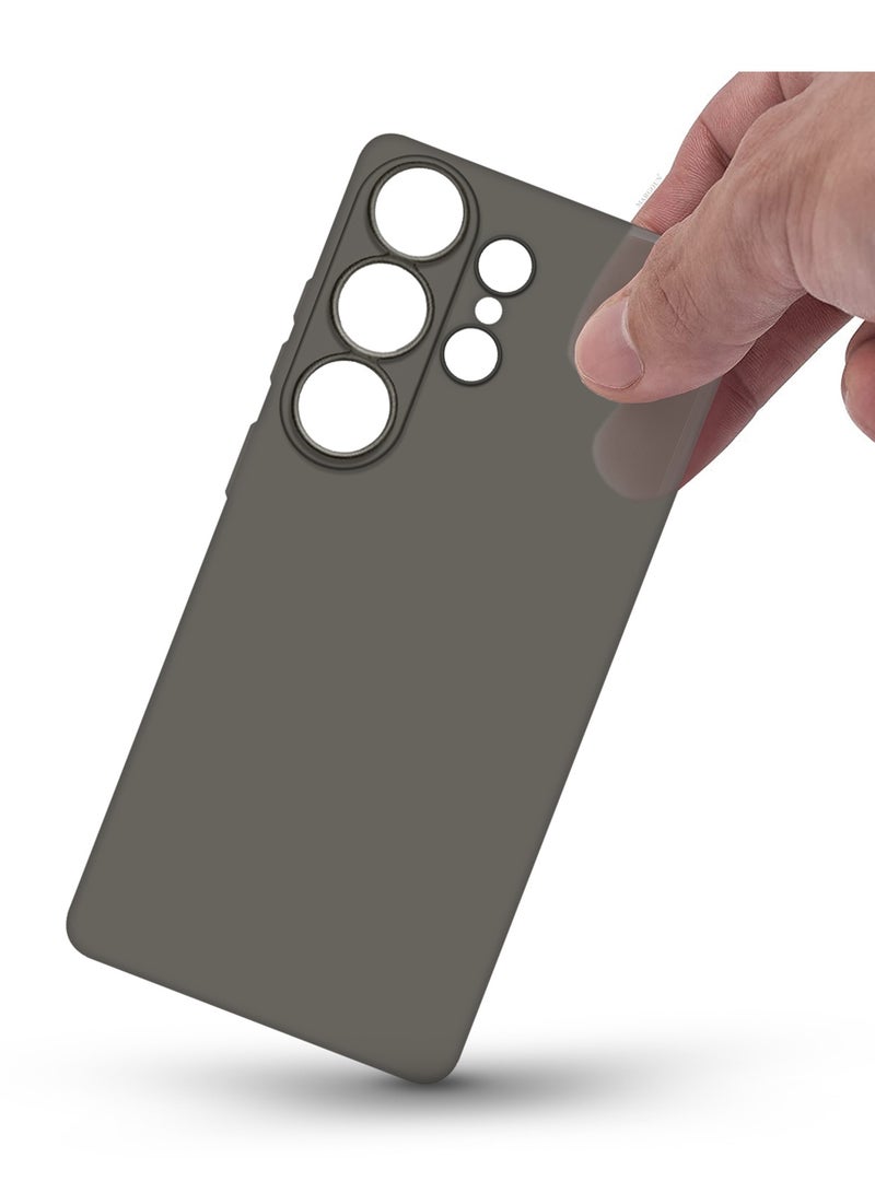 CATANES غطاء فائق النحافة غير لامع لجهاز Galaxy S26 Ultra - تصميم Air-Skin مقاوم للخدوش - أسود - Image 5