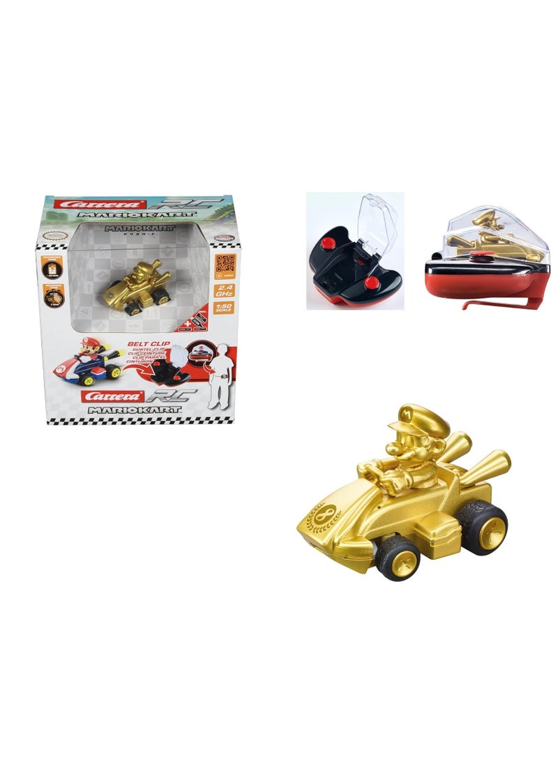 Carrera Carrera Mario Kart Mini RC Mario - Gold  - Image 1