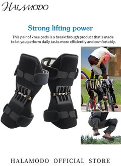 2PCS Power Knee Stabilizer Pad Knee Booster with 3 Springs Knee Pad Patella Booster for Compression Pain Relief Knee Protection Booster Preventing Excessive Knee Flexion Osteoarthritis - pzsku/ZEF571351726D192C833DZ/45/_/1731378909/44ac6090-aa0c-47f9-9ec6-45c529d2a36a