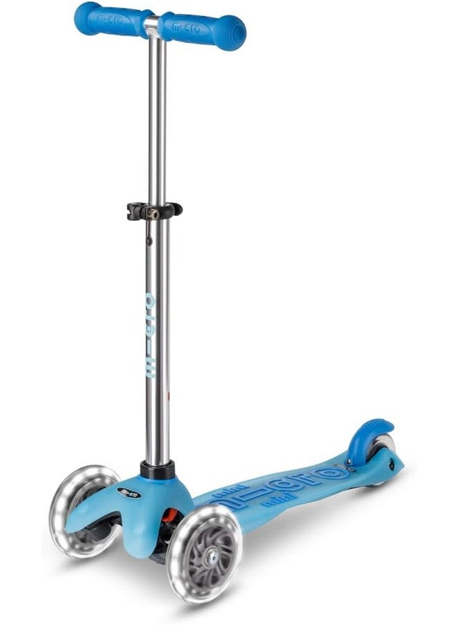 Micro | Mini Deluxe Glow LED Scooter 3 Wheels Kids | Glow in the Dark | Wheels with LED Lighting | Fun and Safety | 2-5 Years | Scooter for Kids | Scooters | Kids Scooter - Image 1