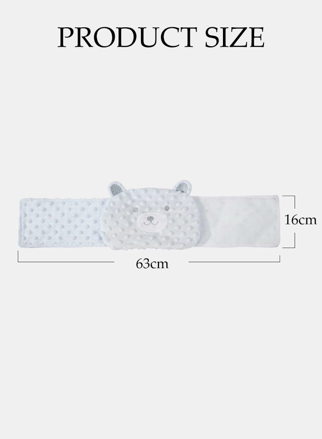DUNISO Home care Baby Colic Relief Belt,Heated Tummy Wrap for Upset Stomach and Soothes  ,Adjustable 100% Cotton,Baby Belly Protector , 0 - 3 Years (Blue) - Image 2
