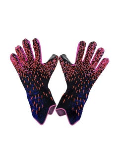 Generic Goalkeeper gloves, strong grip football goalkeeper gloves with finger protection, youth football training gloves, tight leather football gloves  - Image 2
