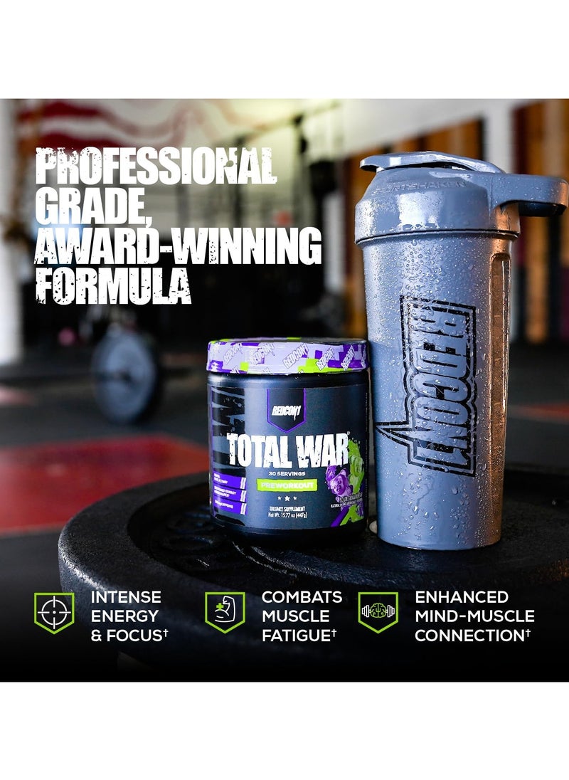 REDCON1 Total War Pre Workout Powder Tigers Blood 444g  - Image 5