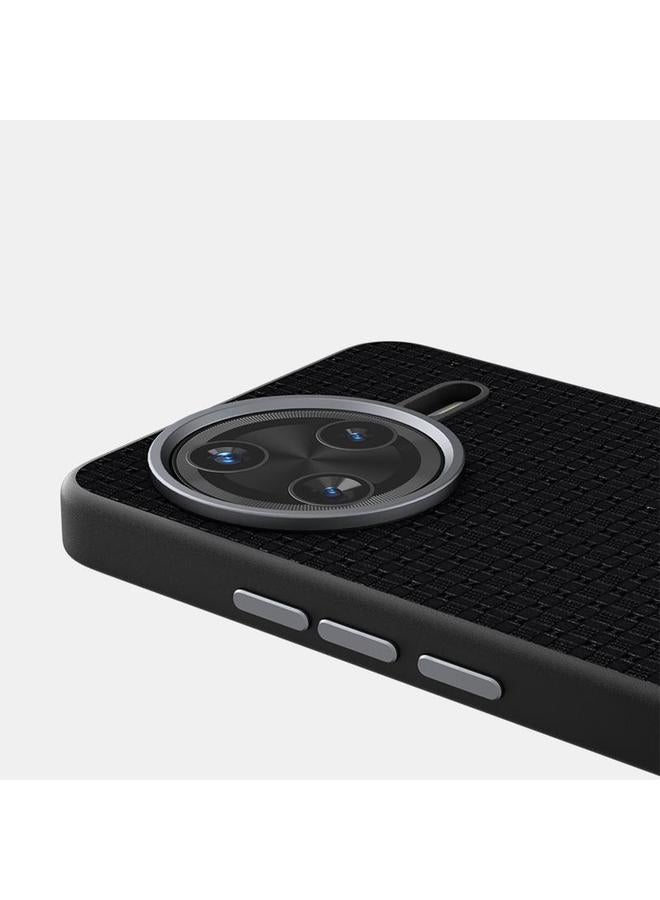 اس-توب جراب هاتف Redmi K80 Pro Champion Edition من ABEEL Ruyi Pattern 6D Micro Relief MagSafe المصنوع من الجلد - Image 5