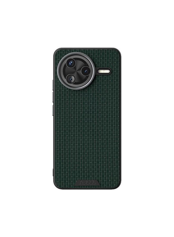 اس-توب جراب هاتف Redmi K80 Pro Champion Edition من ABEEL Ruyi Pattern 6D Micro Relief MagSafe المصنوع من الجلد - Image 2