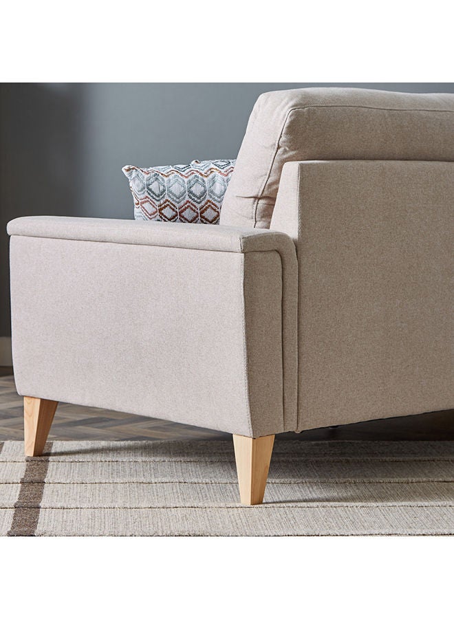 Home Box Lima 3-Seater Sofa With 2 Cushions 88x193x86cm - Image 5