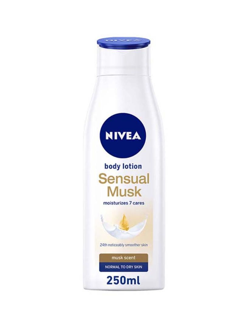 Nivea Sensual Musk Scent Body Lotion Normal To Dry Skin
