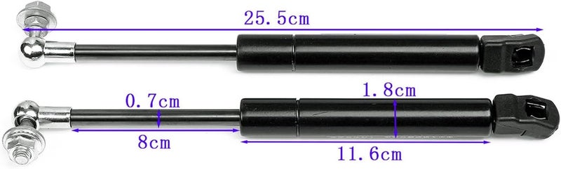 Wivplex Hood Lift Support Struts for Tiguan 2010-2017 - Image 2