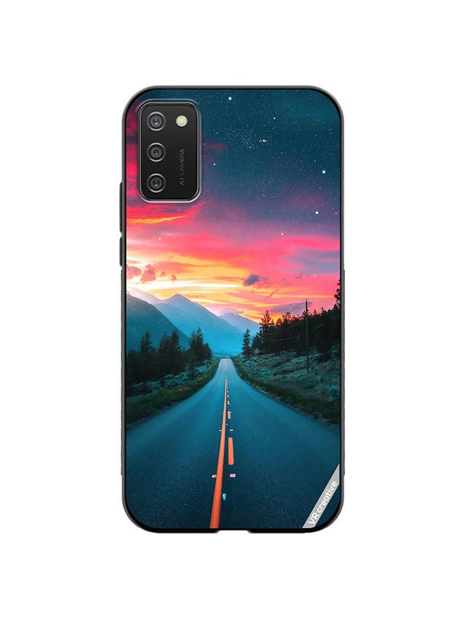VR CREATIVE Protective Case Cover For Samsung Galaxy A03s Nature Design Multicolour - Image 1