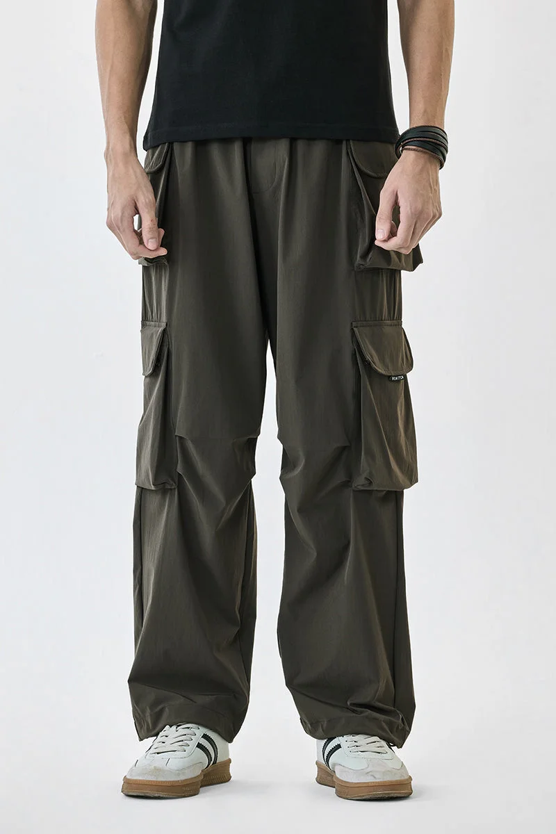 SNITCH بنطلون كارجو بقصة فضفاضة ومرنة