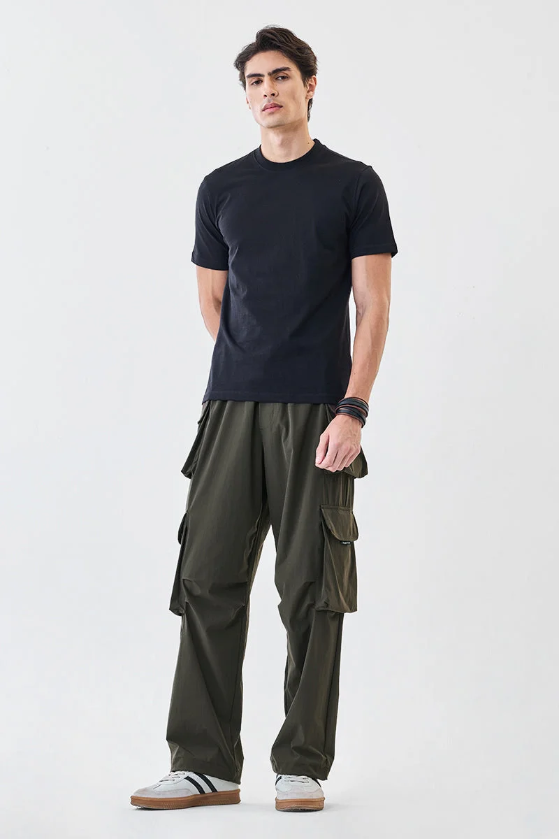 SNITCH بنطلون كارجو بقصة فضفاضة ومرنة